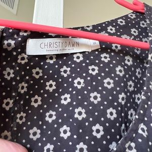 Christy Dawn The Scarlet Dress brown floral